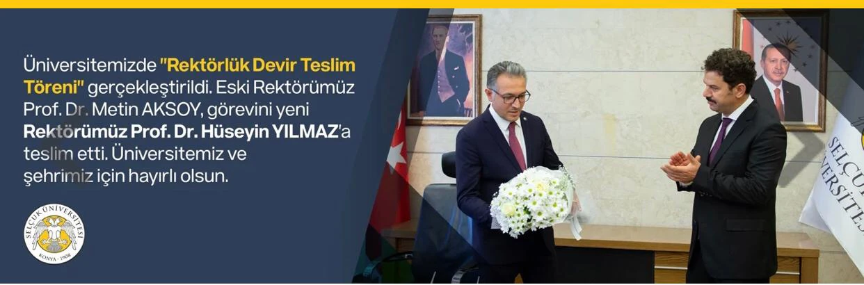 Üniversitemizde Rektörlük Devir Teslim Töreni Gerçekleştirildi